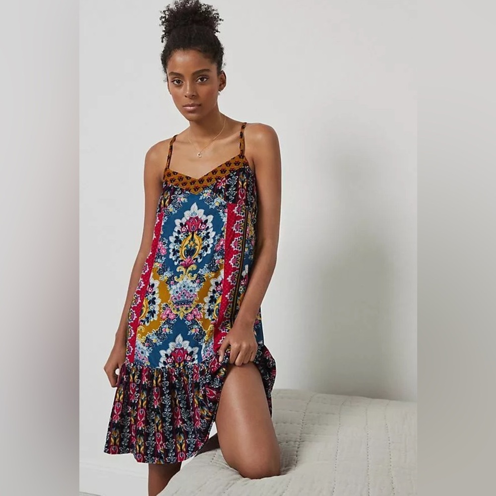 Brand new Anthropologie Zadie Velvet slip dress. Never worn- new with tags